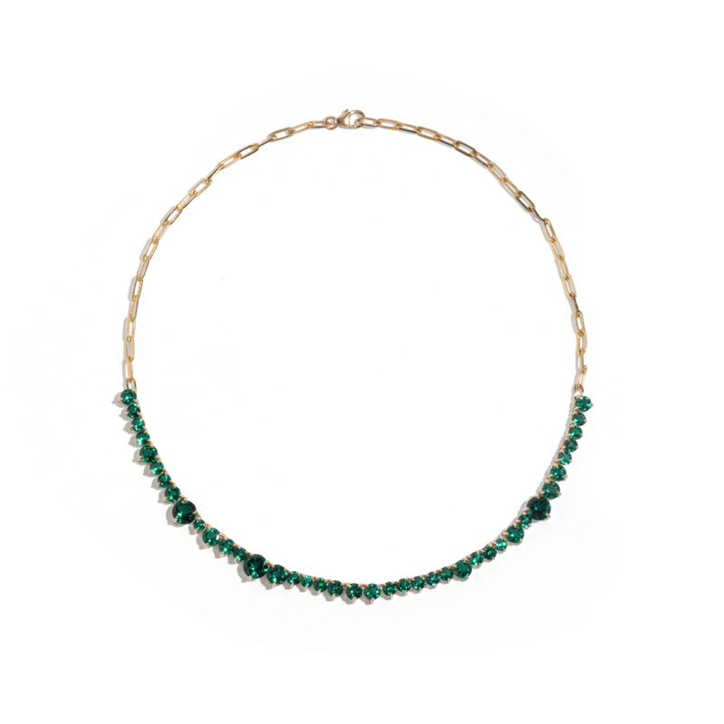 The Deep Green Forest Colier