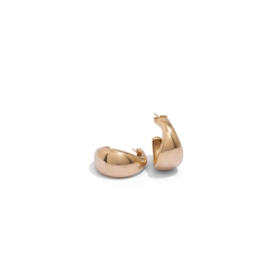 Liquid Gold Hoops