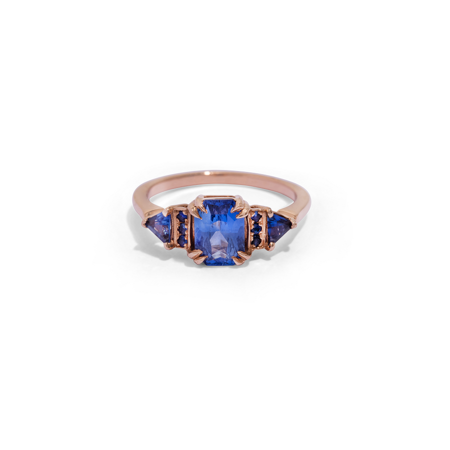 The Blue Ring - Natural Stones