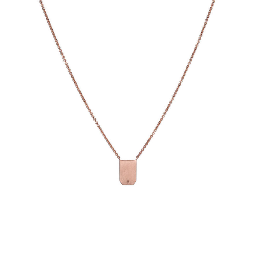 Solid Plate necklace