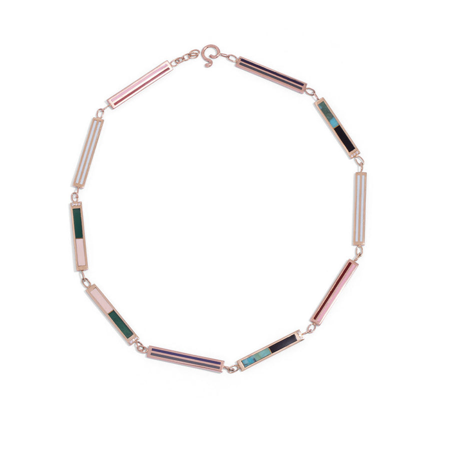 Wild Rainbow collier