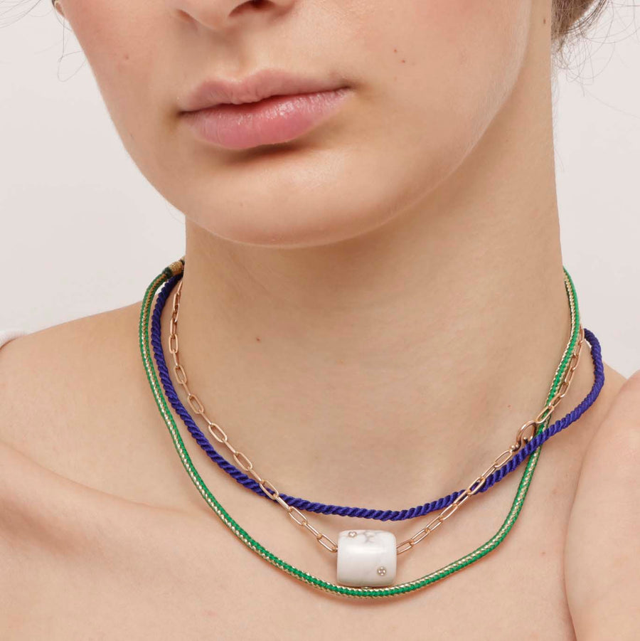 Green Cord Necklace