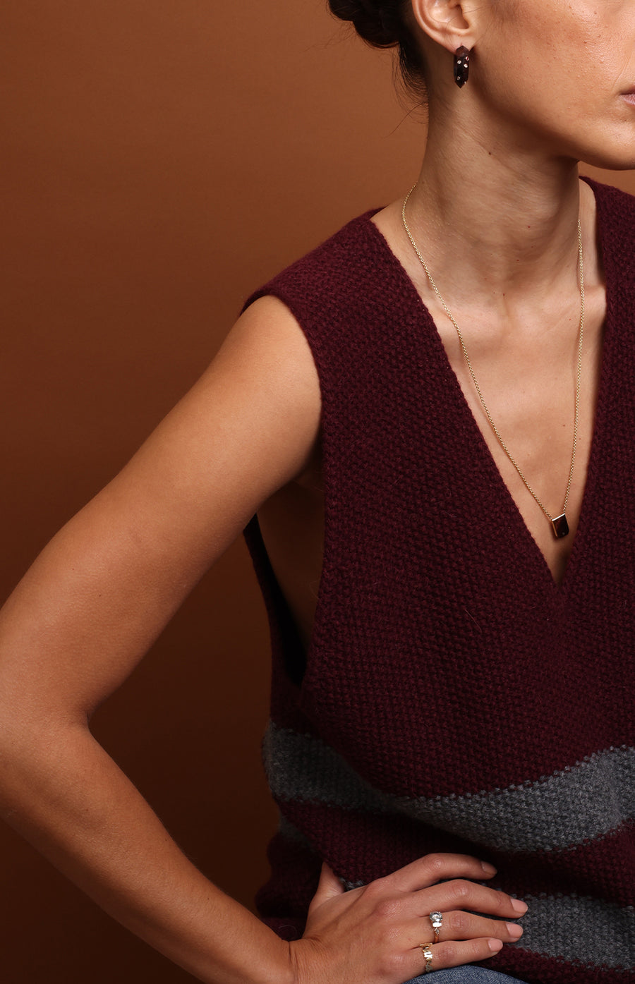 Solid Plate necklace