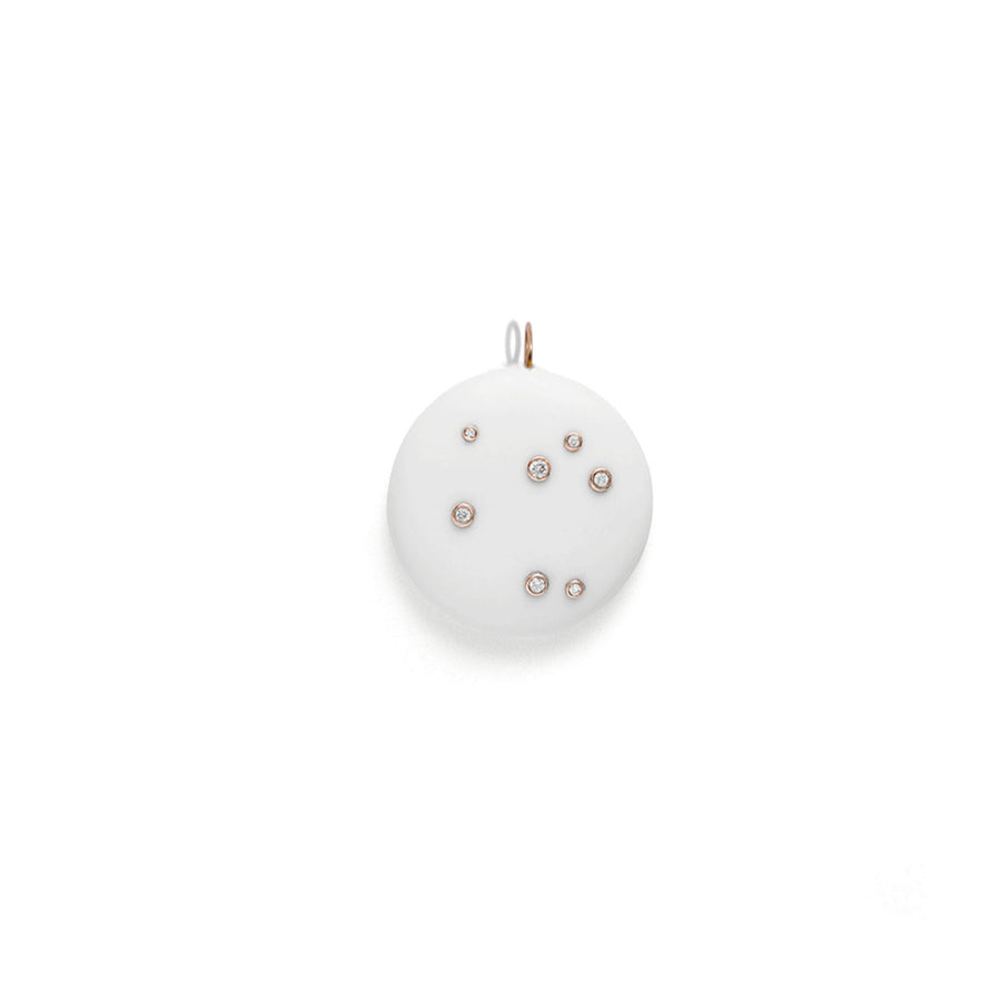 Mini Constellation of White Onyx Pendant