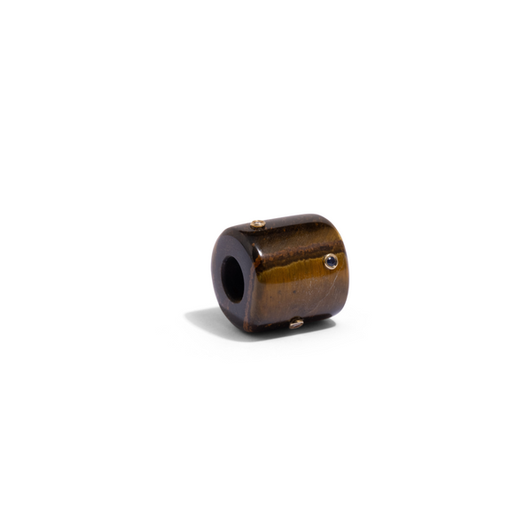 Liquid Chocolate Snow Globe Bead