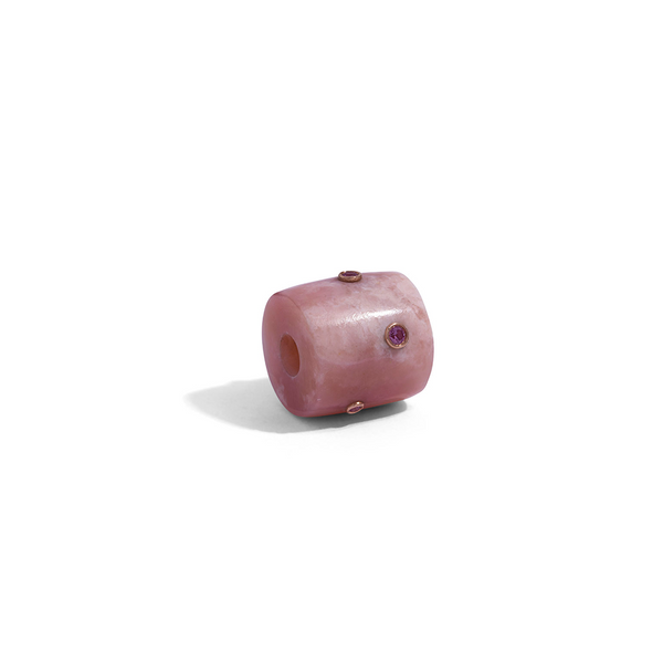 Pink Snow Globe Bead